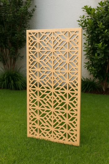 Celosía decorativa geométrica árabe en acero, madera o acero inoxidable - Imagen 10