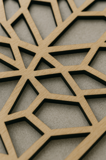 Celosía decorativa geométrica árabe en acero, madera o acero inoxidable - Imagen 6